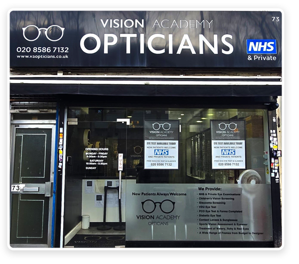 Opticians Near Me In London